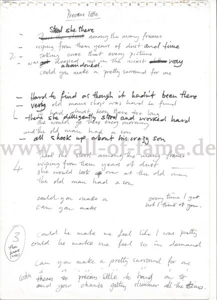 2410616w-1_rolling_stones_ronnie_wood_lyrics_precious_little_handwritten