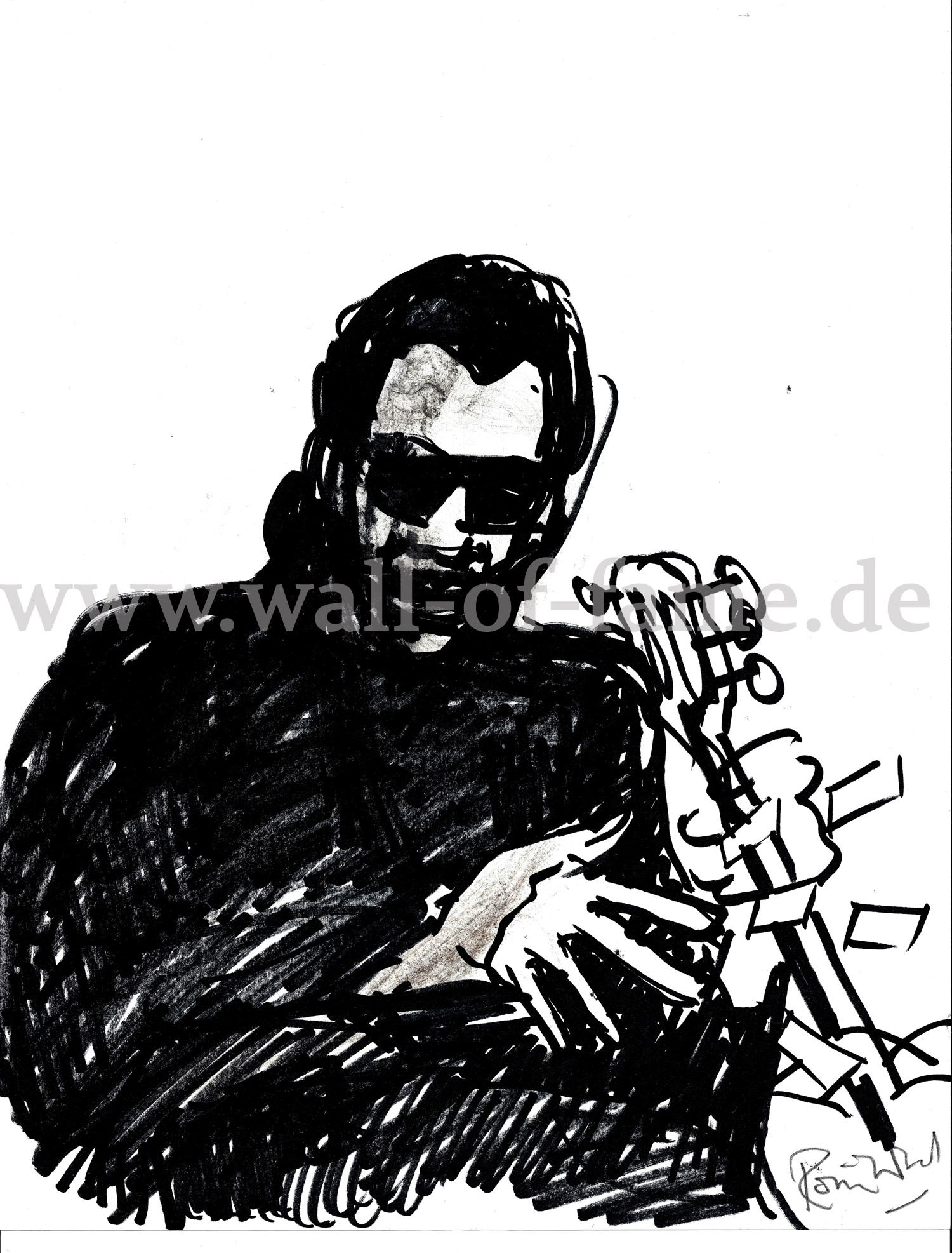 8110625w-1_ronnie_wood_drawing_sketch_portrait_chuck_berry