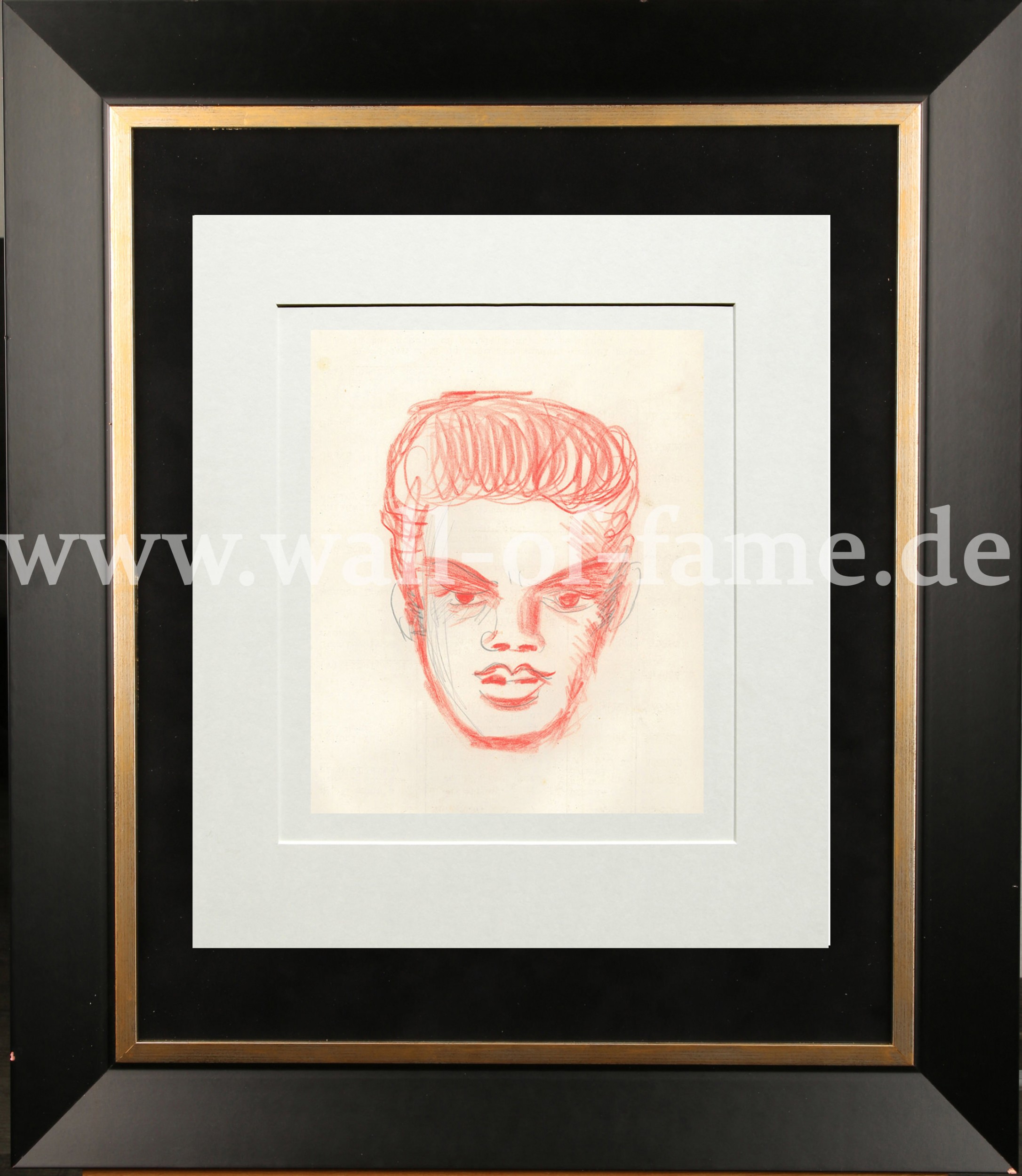 8120405w_beatles_paul_mccartney_sketch_elvis_original